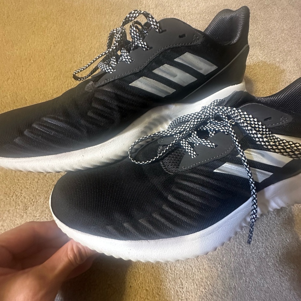 Adidas Men's Black sneakers Size 10